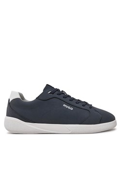 Sneakersy Hugo Riven Tenn 50524249 Granatowy ze sklepu eobuwie.pl w kategorii Buty sportowe męskie - zdjęcie 182080262