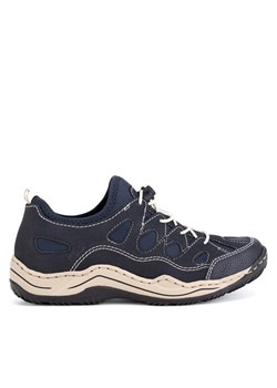 Sneakersy Rieker L0551-14 Granatowy ze sklepu eobuwie.pl w kategorii Półbuty damskie - zdjęcie 182080362