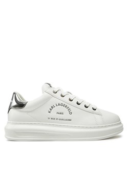Sneakersy KARL LAGERFELD KL52538K Biały ze sklepu eobuwie.pl w kategorii Buty sportowe męskie - zdjęcie 182080382