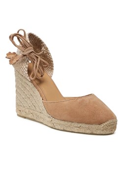 Espadryle Castañer Carina/8/007 021740-2008 Beżowy ze sklepu eobuwie.pl w kategorii Espadryle damskie - zdjęcie 182080414