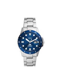 Zegarek Fossil Blue FS6029 Srebrny ze sklepu eobuwie.pl w kategorii Zegarki - zdjęcie 182080422