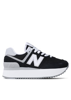 Sneakersy New Balance WL574ZSA Czarny ze sklepu eobuwie.pl w kategorii Buty sportowe damskie - zdjęcie 182080522