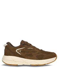 Sneakersy Endurance Bryce M Leather Shoe E244266 Brązowy ze sklepu eobuwie.pl w kategorii Buty sportowe męskie - zdjęcie 182080583