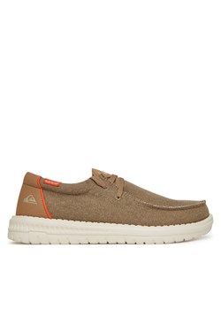 Półbuty Quiksilver WADE-02 Beżowy ze sklepu eobuwie.pl w kategorii Półbuty męskie - zdjęcie 182080633