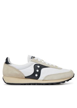 Sneakersy Saucony Trainer 80 S70884 9 Biały ze sklepu eobuwie.pl w kategorii Buty sportowe męskie - zdjęcie 182081020