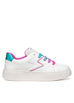 Sneakersy Geox Mikiroshi J45DVA 0BCBN C0653 S Biały ze sklepu eobuwie.pl w kategorii Buty sportowe dziecięce - zdjęcie 182081022