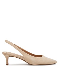 Sandały LAUREN RALPH LAUREN 802959263004 Beżowy ze sklepu eobuwie.pl w kategorii Czółenka - zdjęcie 182081133