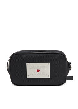 Torebka LOVE MOSCHINO JC4204PP1MLN100A Czarny ze sklepu eobuwie.pl w kategorii Listonoszki - zdjęcie 182081171