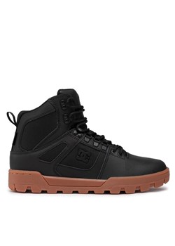 Kozaki DC Pure high-top Wr Boot ADYB100018 Czarny ze sklepu eobuwie.pl w kategorii Buty zimowe męskie - zdjęcie 182081271