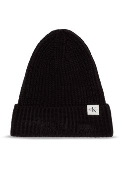 Czapka Calvin Klein Jeans Monogram IU0IU00440 Czarny ze sklepu eobuwie.pl w kategorii Czapki dziecięce - zdjęcie 182081531