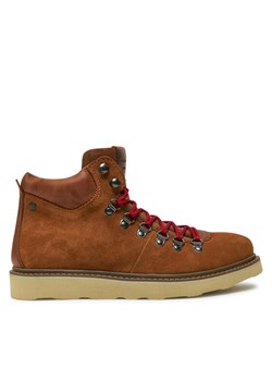 Trzewiki Jack&Jones 12262858 Brązowy ze sklepu eobuwie.pl w kategorii Buty zimowe męskie - zdjęcie 182081551
