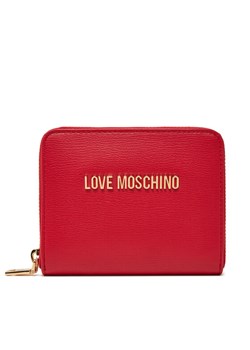Mały Portfel Damski LOVE MOSCHINO JC5702PP1MLD0500 Czerwony ze sklepu eobuwie.pl w kategorii Portfele damskie - zdjęcie 182081623