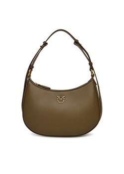 Torebka PINKO Half Moon Mini AI 23-24 PLTT 101523 A11Q Brązowy ze sklepu eobuwie.pl w kategorii Torebki damskie - zdjęcie 182081642