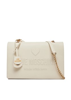 Torebka LOVE MOSCHINO JC4113PP1ML1011A Écru ze sklepu eobuwie.pl w kategorii Torebki damskie - zdjęcie 182081653