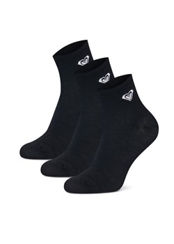 Skarpety Roxy AS_ROXY_06Z_SS25 (3-PACK) Czarny ze sklepu eobuwie.pl w kategorii Skarpetki damskie - zdjęcie 182081682