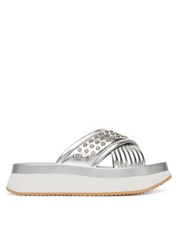 Klapki Liu Jo Dreamy Sandal 05BA5091 EX187 Srebrny ze sklepu eobuwie.pl w kategorii Klapki damskie - zdjęcie 182081774