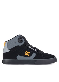 Sneakersy DC PURE HIGH-TOP WC ADYS400043-XKNS Czarny ze sklepu eobuwie.pl w kategorii Trampki męskie - zdjęcie 182081811