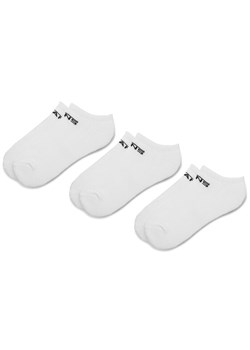 Zestaw 3 par niskich skarpet unisex Vans Classic Kick VN000XSSWHT r.38,5/42 Biały ze sklepu eobuwie.pl w kategorii Skarpetki damskie - zdjęcie 182081850