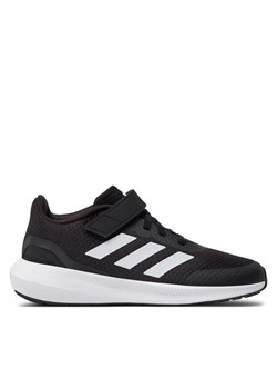 Sneakersy adidas Runfalcon 3.0 Sport Running Elastic Lace Top Strap Shoes HP5867 Czarny ze sklepu eobuwie.pl w kategorii Buty sportowe dziecięce - zdjęcie 182081863