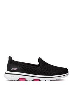 Półbuty Skechers Go Walk 5 15901/BKHP Czarny ze sklepu eobuwie.pl w kategorii Półbuty damskie - zdjęcie 182081891