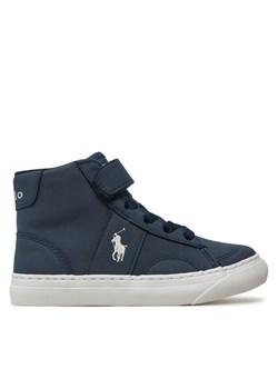 Sneakersy Polo Ralph Lauren RL00906410 Granatowy ze sklepu eobuwie.pl w kategorii Buty sportowe dziecięce - zdjęcie 182081940
