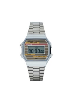 Zegarek Casio Vintage A168WEHA-9AEF Srebrny ze sklepu eobuwie.pl w kategorii Zegarki - zdjęcie 182081992