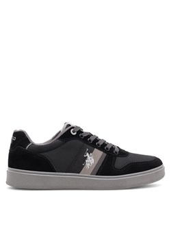 Sneakersy U.S. Polo Assn. ROKKO003M/CUY1 Czarny ze sklepu eobuwie.pl w kategorii Trampki męskie - zdjęcie 182082051