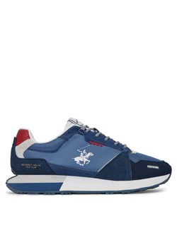 Sneakersy Beverly Hills Polo Club CRUZ MIX Granatowy ze sklepu eobuwie.pl w kategorii Buty sportowe męskie - zdjęcie 182082111