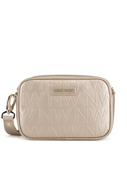 Torebka Nine West LX10049 Złoty ze sklepu eobuwie.pl w kategorii Listonoszki - zdjęcie 182082370