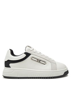 Sneakersy Emporio Armani X3X024 XR222 C679 Biały ze sklepu eobuwie.pl w kategorii Buty sportowe damskie - zdjęcie 182082453