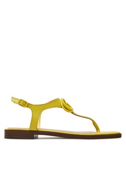 Sandały Guess FLJMIR LEA03 Żółty ze sklepu eobuwie.pl w kategorii Sandały damskie - zdjęcie 182082463