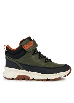 Kozaki Geox J Flexyper Plus Boy J36LCG 0MEFU C0623 S Khaki ze sklepu eobuwie.pl w kategorii Buty zimowe dziecięce - zdjęcie 182082841