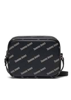 Torebka Tommy Jeans Tjw Must Camera Bag Aov Print AW0AW15645 Czarny - id: 8720645282976 - marki Tommy Jeans - 182082870 Torebka Tommy Jeans Tjw Must Camera Bag Aov Print AW0AW15645 Czarny ze sklepu eobuwie.pl w kategorii Listonoszki - zdjęcie 182082870