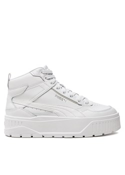 Sneakersy Puma Karmen II Idol Mid 397463 01 Biały ze sklepu eobuwie.pl w kategorii Buty sportowe damskie - zdjęcie 182082993
