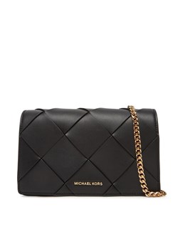 Torebka MICHAEL Michael Kors 32S5GJ6C8L Czarny ze sklepu eobuwie.pl w kategorii Kopertówki - zdjęcie 182083153