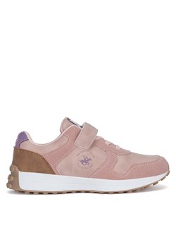 Sneakersy Beverly Hills Polo Club CF2966-1(IV)DZ Różowy ze sklepu eobuwie.pl w kategorii Buty sportowe dziecięce - zdjęcie 182083214