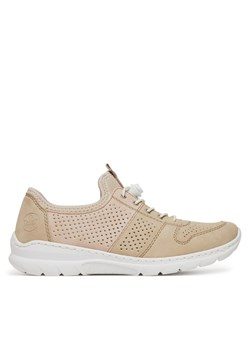Sneakersy Rieker L3254-62 Beżowy ze sklepu eobuwie.pl w kategorii Buty sportowe damskie - zdjęcie 182083251