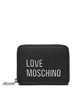 Duży Portfel Damski LOVE MOSCHINO JC5613PP1MKD000B Czarny ze sklepu eobuwie.pl w kategorii Portfele damskie - zdjęcie 182083374