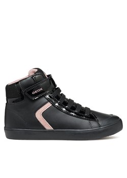 Sneakersy Geox J Gisli Girl J464NA 05402 C9289 M Czarny ze sklepu eobuwie.pl w kategorii Buty sportowe dziecięce - zdjęcie 182083414