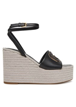 Espadryle Guess FLJTAN LEA04 Czarny ze sklepu eobuwie.pl w kategorii Espadryle damskie - zdjęcie 182083633