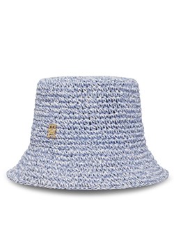 Kapelusz Tommy Hilfiger Premium Beach Bucket AW0AW17136 Niebieski ze sklepu eobuwie.pl w kategorii Kapelusze damskie - zdjęcie 182084032
