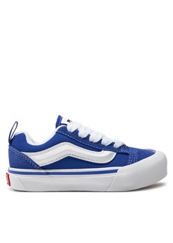 Tenisówki Vans Knu Skool VN000CYUBES1 Niebieski ze sklepu eobuwie.pl w kategorii Trampki dziecięce - zdjęcie 182084070