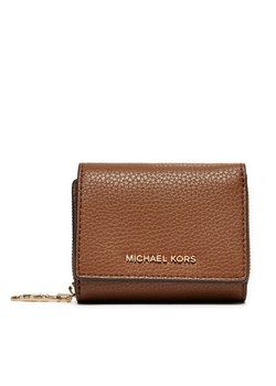 Mały Portfel Damski MICHAEL Michael Kors 32S4G8ED8L Brązowy ze sklepu eobuwie.pl w kategorii Portfele damskie - zdjęcie 182084102
