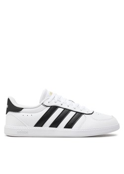 Sneakersy adidas Breaknet Sleek IH5426 Biały ze sklepu eobuwie.pl w kategorii Buty sportowe damskie - zdjęcie 182084234