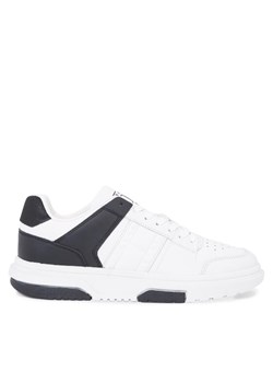 Sneakersy Tommy Jeans The Brooklyn Leather EN0EN02475 Czarny ze sklepu eobuwie.pl w kategorii Buty sportowe damskie - zdjęcie 182084272