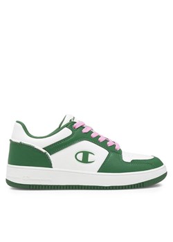 Sneakersy Champion REBOUND 2.0 LOW S11470-WW023 Zielony ze sklepu eobuwie.pl w kategorii Buty sportowe damskie - zdjęcie 182084294