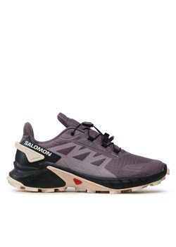 Buty do biegania Salomon Supercross 4 L47205200 Fioletowy ze sklepu eobuwie.pl w kategorii Buty sportowe damskie - zdjęcie 182084300
