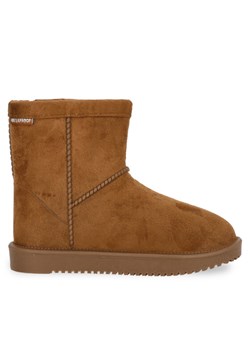 Śniegowce ZigZag Dax Kids Boot Warm WP Z244383 Beżowy ze sklepu eobuwie.pl w kategorii Buty zimowe dziecięce - zdjęcie 182084351