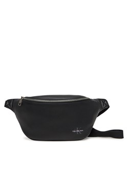 Saszetka nerka Calvin Klein Jeans Mono Logo Waistbag 38 LV04G3012G Czarny ze sklepu eobuwie.pl w kategorii Torby męskie - zdjęcie 182084440
