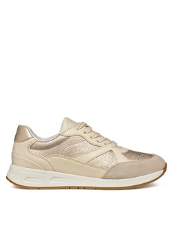 Sneakersy Geox D Bulmya D46NQA 02N22 CB500 Złoty ze sklepu eobuwie.pl w kategorii Buty sportowe damskie - zdjęcie 182084524